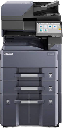 Kyocera TASKalfa MZ4000i A4/A3 monochrome MF Printer, 1200 x 1200 DPI Printing, Up to 40/21 PPM A4/A3, Panther Arm A53 1.6GHz Processor, Standard 1,100 Sheet Capacity, Black | MZ4000i