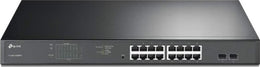 TP-Link Switch 18-Port Gigabit Easy Smart Switch with 16-Port PoE+ | TL-SG1218MPE