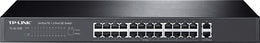 TP-Link 24-Port 10/100 Mbps + 2-Port Gigabit Rackmount Switch with 24-Port PoE+ | TL-SL1226P