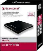 Transcend Extra Slim Portable DVD Writer | TS8XDVDS-K
