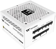 Thermaltake Toughpower GF A3 Snow Power Supply, 850W Power, 80 Plus Gold Efficiency, PCIe Gen 5 Ready, Japanese Main Capacitor, Active PFC, 120mm FDB Fan, White | PS-TPD-0850FNFAGK-N