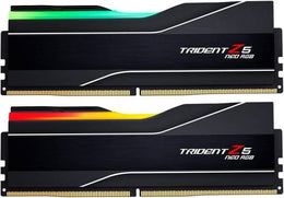 G.Skill Trident Z5 NEO RGB Series 32GB (2 x 16GB) DDR5 Dual Channel Desktop Memory Kit, 6000 MT/s Memory Speed, CL30-38-38-96 Latency, 1.35 Voltage, AMD EXPO, 288-Pin | F5-6000J3038F16GX2-TZ5NR