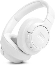 JBL Tune 770NC Adaptive Noise Cancelling Wireless Over-Ear Headphones, Pure Bass Sound, Smart Ambient, Bluetooth 5.3, Le Audio, VoiceAware, 70H Battery, Multi-Point Connect, White | T770NCWHT