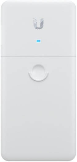 Ubiquiti Long Range Ethernet Repeater: 0.62-Mile Link, IPX5 Rated, Gigabit PoE+ Passthrough, Indoor/Outdoor, 10kA+ Surge Protection, White | UACC-LRE