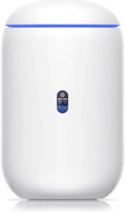 Ubiquiti Networks UniFi Dream AX3000 Wireless Dual-Band PoE Compliant Gigabit Router, Built-in WiFi 6 AP, 5GHz, PoE Outputs, Ethernet/Bluetooth, 600Mbps Throughput, (1) GbE RJ45 WAN, White | UDR