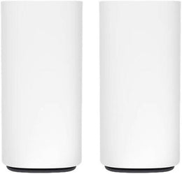 Linksys Velop Pro 6E Tri-Band Mesh Router, up to 600 Mbps on 2.4GHz, up to 2400 Mbps on 5GHz & 6GHz Wi-Fi Speed, 1Gigabit WAN & 1Gigabit LAN Port, Pack of 2, White | MX6201
