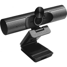 Vertux 4K Pro-Stream AutoFocus Webcam, IMX258 Image Sensor, 3824*2160px Resolution, 12MP Effective Pixels, 39dB Signal Noise Ration, Stereo Built In Mic, Black | VertuCam-4K