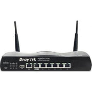 DrayTek V2927Lac Wi-Fi 4G/LTE Router, Dual-WAN Load Balancing, Wireless AC 1300, Firewall, VPN, 5X GbE LAN Ports - Black | Vigor 2927LAC