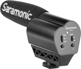 Saramonic Vmic Super-Cardioid Shotgun Condenser Video Microphone For Dslr Cameras, Black