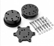 SIMUCUBE Quick Release Wheel Side Kit with 30 mm Spacer and 70 mm Wheel Adapter, Compatible with Simucube Steering Wheels Black | SQR-WKIT-R2