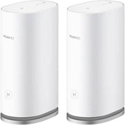 Huawei WiFi Mesh 3 AX3000 Router, Dual-Band 3000 Mbps Speed, 600 Square Meters Coverage, 4 High-Performance Power Amplifiers, One-Touch Connect, HarmonyOS Mesh+, 2-Pack, White | WS8100-22