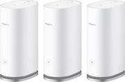 Huawei WiFi Mesh 3 AX3000 Router, Dual-Band 3000 Mbps Speed, 600 Square Meters Coverage, 4 High-Performance Power Amplifiers, One-Touch Connect, HarmonyOS Mesh+, 3-Pack, White | WS8100-23