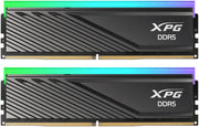 Adata XPG Lancer Blade RGB 32GB (2x 16GB) DDR5 Desktop Memory, 6400MT/s Memory Speed, CAS Latency 32, AMD Expo & Intel XMP 3.0 Ready, 288-Pin UDIMM Form Factor , Black | AX5U6400C3216G-DTLABRBK