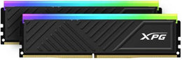 Adata XPG Spectrix D35G RGB 64GB (2x 32GB) DDR4 Desktop Memory, 3600 MHz Clock Speed, CL18 Latency, Intel XMP 2.0 Support, 1.35V, RoHS Compliant, Black | AX4U360032G18I-DTBKD35G