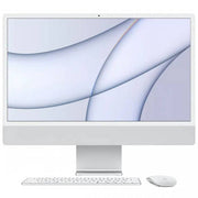 Apple iMac 24'' 4.5K Display PC, M1 Chip, 8C CPU, 8C GPU, 16C Neural Engine, 16GB DDR4 RAM, 1TB SSD, Gigabit Ethernet, Magic Mouse, English Keyboard, Touch ID, Silver | Z12R001DK / Z12Q001SB