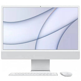 Apple iMac 24'' 4.5K Display PC, M1 Chip, 8C CPU, 8C GPU, 16C Neural Engine, 16GB DDR4 RAM, 1TB SSD, Gigabit Ethernet, Magic Mouse, English Keyboard, Touch ID, Silver | Z12R001DK / Z12Q001SB