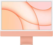 Apple iMac (2021) Desktop Computer, 24'' Retina 4.5K Display, Apple M1 Chip 8C CPU, 8C GPU, 16C Neural Engine, 8GB RAM, 256GB SSD, Gigabit Ethernet, Magic Keyboard English & Mouse, Orange | Z132001VF