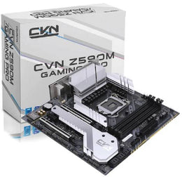 Colorful CVN Z590M Gaming Pro V20 M-ATX Motherboard, Intel Z590 Chipset, LGA 1200 Socket, Supports Max. 64GB DDR4, Provides 10/100/1000Mb Ethernet, PCIe 4.0, SATA3 / M.2, 2.5GbE, USB 3.2 | Z590M