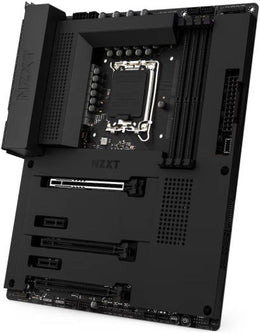 NZXT N7 Z790 LGA 1700 ATX Motherboard, Intel Z790 Chipset, Dual-Channel 4x DDR5 DIMM, 128GB Max Memory, PCIe 5.0 ×16, Wi-Fi 6E, BT V5.2, HDMIx1, 1x M.2, USB 2.0, USB 3.2 Type-C, Black | N7-Z79XT-B1