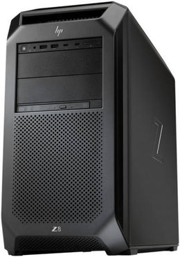 HP Z8 G4 Tower Workstation PC, Intel Xeon Silver 4214R 2.4 GHz, 32 GB DDR4 RAM, 512GB SSD + 1TB SATA HDD, Nvidia Quadro RTX A4000 16GB DDR6, HP USB Slim K/B + HP USB Mouse, Linux, Black | Z8 G4