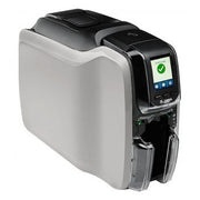 Zebra ZC300 Dual Sided Color Id Card Printer USB, Ethernet Combo Pack (Ribbon, 100 Cards, Card Design Software) | ZC32-000CQ00EM00