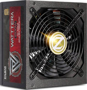 Zalman 1200W WATTTERA 80PLUS GOLD Full Modular Power Supply, 135mm Quiet Fan with Two Ball Bearing, 99.9% Active PFC, +12V Output, Japanese 105°C Electrolytic Capacitors, Black | ZM1200-EBTII