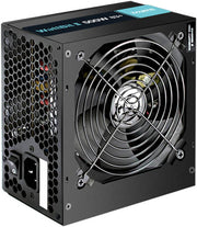 Zalman Wattbit II 500W Power Supply, Standard ATX Size, Sleeves Cable, Quiet 120 Fan, Honeycomb Ventilation, Non-Modular, RoHS Compliant, Black | ZM500-XEII