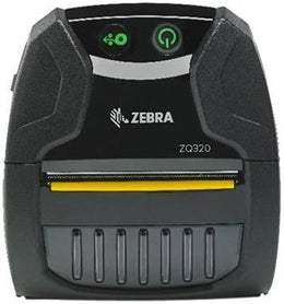 Zebra ZQ300 ZQ32-A0E02TE-00 Thermal Barcode Label Printer, 200 DPI Resolution, 4.0 ips Print Speed, 128 MB SDRAM, 256 MB Flash Memory, Bluetooth, USB Connectivity, IP54, Black | ZQ32-A0E02TE-00