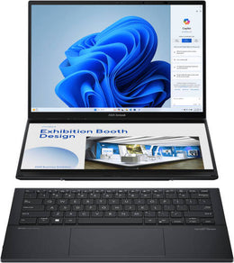 ASUS Zenbook Duo OLED Dual Screen Laptop, Dual 14.0