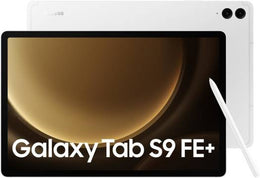 Samsung Galaxy Tab S9 FE+ WiFi Android Tablet, 12GB | 256GB, S Pen Included, Silver (UAE Version)