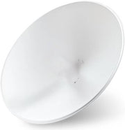 Ubiquiti airMAX PowerBeam M5 Bridge, 150+ Mbps Throughput, Dual Linear Polarization, 5GHz, UV-Stabilized Plastic, 25 dBi Gain, White | PBE-M5