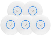 Ubiquiti Networks UniFi Access Point Enterprise Wi-Fi System, 802.11ac, 300 Mbps, 5 Pack, White | UAP-AC-LITE-5