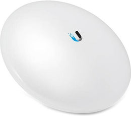 Ubiquiti Networks NBE-5AC-GEN2 NanoBeam ac Gen2 airMAX ac CPE with Dedicated Management Radio, 450+ Mb/s Throughput, 2 x 10/100/1000 ETH Ports, Wi-Fi Radio for Mgt, White | NBE-5AC-GEN2