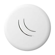 MikroTik Cap Lite AP, Wall/Ceiling Enclosure, MIPSBE Architecture, 650 MHz, 2.4 GHz, 1.5dBi Antenna, Wi-Fi 4, 300 Mbit/s, Passive | RBcAPL-2nD