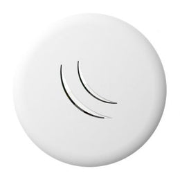 MikroTik Cap Lite AP, Wall/Ceiling Enclosure, MIPSBE Architecture, 650 MHz, 2.4 GHz, 1.5dBi Antenna, Wi-Fi 4, 300 Mbit/s, Passive | RBcAPL-2nD