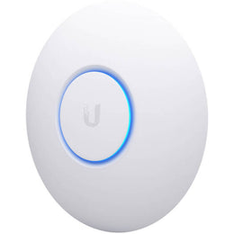 Ubiquiti Networks UniFi nanoHD 4x4 MU-MIMO 802.11ac Wave-2 Access Point, Up to 1733 Mb/s Wi-Fi Data Throughput, 802.11ac Wave-2 Technology, 1x Gigabit ETH, Low-Profile Mounting, White | UAP-nanoHD