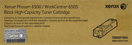 Genuine Xerox OEM | Phaser 6500, WorkCentre 6505 DMO (Not USA) | Toner, Black High Yield | 106R01604
