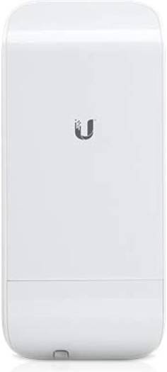 Ubiquiti AirMAX NanoStation M2 Loco Antenna: MIPS 24Kc Proc, 2.4 GHz, Dual Linear Polarization, 32MB SDRAM, 8MB Flash, Pole-Mount, White | Loco M2
