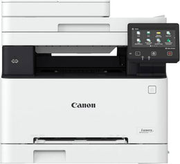 Canon i-SENSYS MF655Cdw All-In-One Color Laser Printer, Print, Copy, Scan, 12.7cm Colored Touchscreen, 18-21 ppm (A4) Print Speed, Up to 1200 x 1200 DPI Print Resolution, White | 655dw