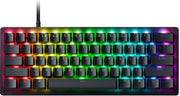 Razer Huntsman V3 Pro 60% Mini Gaming Mechanical Keyboard, Analog Optical Switch Gen-2, Doubleshot PBT Keycaps, N-key Rollover, Anti-Ghosting, Detachable Type-C, ENG Layout, Black | RZ03-04990100-R3M1